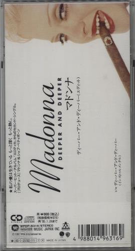 Madonna Deeper & Deeper Japanese 3